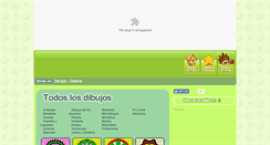 Desktop Screenshot of galeria.minidibujos.com